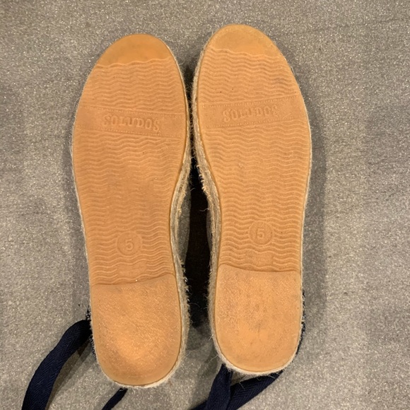 NWOT Soludos Denim Ankles Wrap Espadrilles - Picture 4 of 6